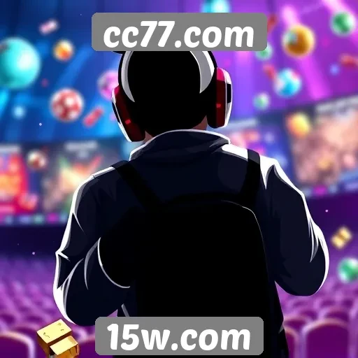 Recursos gráficos e tecnológicos do site de jogos cc77.com