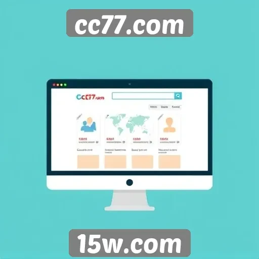 Interface do usuário no cc77.com e sua usabilidade